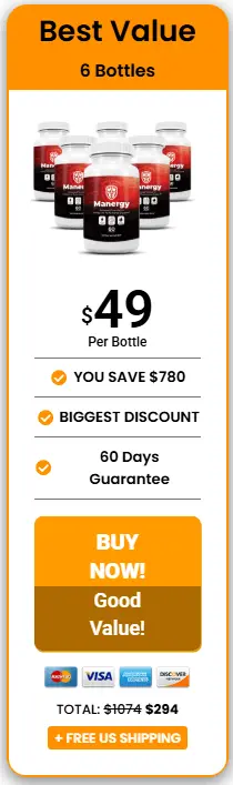manergy 6 bottles price